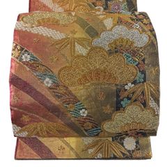 在庫一掃】 訪問着 身丈157cm 裄丈64.5cm M 袷 滝泰 落款 辻が花 霞
