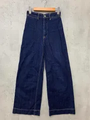 AZUL BY MOUSSY アズールバイマウジー DARTS DENIM WIDE ２ デニムパンツ sizeS/ブルー系 ■■ レディース