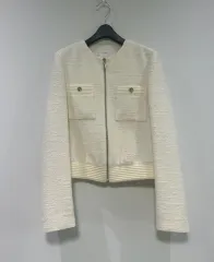 正規品 SANDRO サンドロ ツイード ジャケット ツイード ジップアップのサムネイル