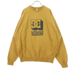 DC SHOES ディーシーシューズ 長袖 スウェット L ブラウン系 メンズ 古着