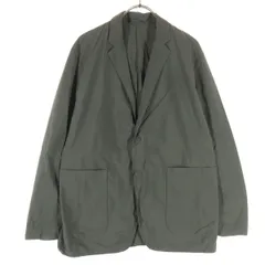 美品 DESCENTE デサント 長袖 テーラードジャケット S ダークグレー メンズ 古着のサムネイル