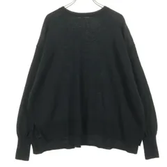 美品 kagure かぐれ 長袖 セーター Free ブラック レディース 古着のサムネイル