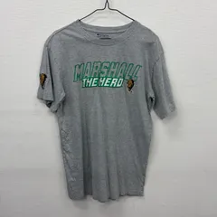Y640 Champion Tシャツ M グレー 刺繍デザイン カレッジロゴ チャンピオン 古着卸 アメリカ仕入
