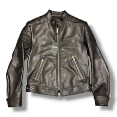 未使用品 FIXER 26SS F2 パット シングルライダース レザージャケット フィクサー 46のサムネイル