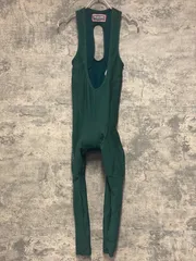 KE380 カフェドシクリステ CAFE DU CYCLISTE MARIE MEN ビブタイツ  XS 緑 裏起毛のサムネイル