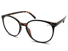 ANTI-FOG PC BOSTON SUNGLASS べっ甲 × CLEAR/アンチフォグ ボストン サングラス 鼈甲 透明レンズ クリアフレーム 曇り止め ブルーライトカットのサムネイル