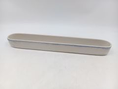 【特大約47cm】 花器 水盤 生け花 華道 道具 竹型 長方鉢 和モダン 特大約47cm】 花器 水盤 生け花 華道 道具 竹型 長方鉢 和モダン