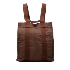 エルメス エールライン アドMM リュック バックパック ブラウン キャンバス レディース HERMES【247-70308】のサムネイル