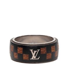 希少】限定 ヴィトン ウッドリングLOUIS VUITTON ダミエ 指輪 - メルカリ