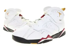 ナイキ NIKE 3Y AIR JORDAN 7 RETRO PS CARDINAL WHITE 2022 22cm AJ7 エア ジョーダン レトロ カーディナル ハイカット スニーカー ホワイト 白 【ブランド古着ベクトル】【中古】●▲260518