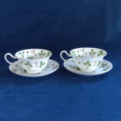 ウェッジウッド カップ＆ソーサー 2客セット - メルカリ