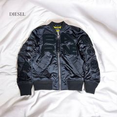 DIESEL KRISTA BRAVES 刺繍 MA-1 ボンバージャケット - メルカリ