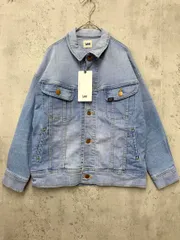 新品 Lee リー ユニセックス ジュニア ルーズシルエット Gジャン デニム ジャケット size150/ライトブルー ■■ キッズ