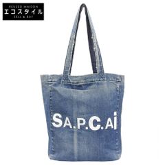 A.P.C. × SACAI リバーシブル デニムトートバッグ インディゴ 美品