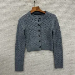 GUESS クロップド ニット カーディガン 85 D02277のサムネイル