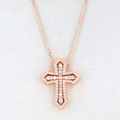 【値下げ】Damiani ダミアーニ ベルエポック クラウンM ネックレス 750PG 吉田100周年記念モデル ネックレス 20086734 メンズ K18ピンクゴールド ピンクゴールド 中古のサムネイル