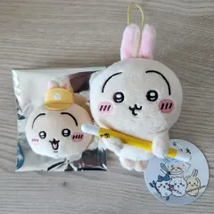 ちいかわ うさぎ 討伐マスコット&マーケット特典 顔バッジ