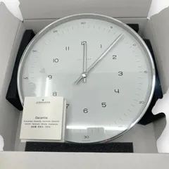 【新品未使用】ユンハンス 掛け時計 マックスビル 30cm クォーツ ドイツ製のサムネイル