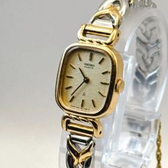 【稼働品】SEIKO 稀少 80s ゴールド 腕時計 手巻き 喜平チェーン 稼働品】SEIKO 稀少 80s ゴールド 腕時計 手巻き 喜平チェーン - メルカリ