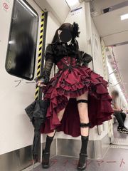 CATCOCOON クラシカルロリィタセットアップ レッド - メルカリ