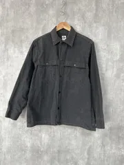 POST O'ALLS ポストオーバーオールズ ヴィンテージ加工 シャツ sizeM/黒 ■◇ メンズのサムネイル