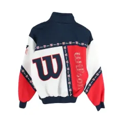 Wilson (MEN - S) ポリ グラフィック ロゴ ジップアップ ジャージのサムネイル