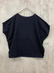 URBAN RESEARCH DOORS アーバンリサーチドアーズ UR TECH ひやサラクール ドライコットンボートネック プルオーバー sizeM/紺 ■◆ レディース