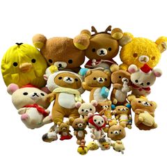 リラックマ コリラックマ キイロイトリ ぬいぐるみ 雑貨 マスコット まとめ売り ☆ リラックマ コリラックマ ぬいぐるみ マスコット まとめ商品