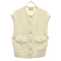 UNITED ARROWS ボーダー ミックスツイード ニットベスト - メルカリ