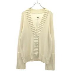 MM6 Maison Margiela  エムエムシックス メゾン マルジェラ 19AW ニットカーディガン S62HS0010 S16945 ホワイト Sのサムネイル
