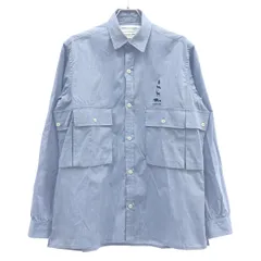 Mountain Research マウンテンリサーチ 25SS Pilgrim Surf＋Supply別注 PARTY HIKE SHIRT シャツ 2025CW ブルー Lのサムネイル