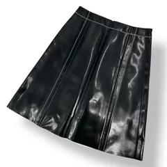 未使用品 Proenza Schouler ミニスカート コントラストステッチ ブラック サイズ2のサムネイル