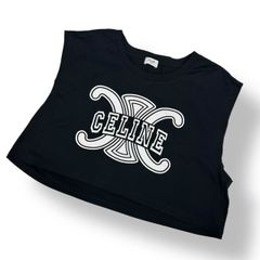 celine クロップド　ノースリーブカットソー　サイズxs celine クロップド ノースリーブカットソー サイズxs - メルカリ