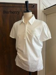 Burberry バーバリー シャツ ブラウス キッズ ホワイト 8Y 138 - メルカリ