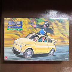 루팡 3세 카리오스트로의 성 LUPAN III & FIAT 추적 군제상교 1/24 프라모델 미조립
