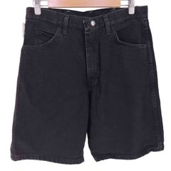 Wrangler》90s ブラックデニムショーツ USA製 サイズ33 - メルカリ