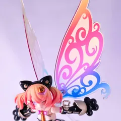 偏光クリアアクリル パピヨンウイング カラー 3㎜ジョイント 互換  アクションフィギュア プラモデル ガンプラ 30MS  figma フィギュアーツ リボルテック メガミデバイス 等用 カスタムパーツ
