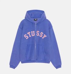 Stüssy STUSSY SPORT ジップアップパーカー ブルー L - メルカリ