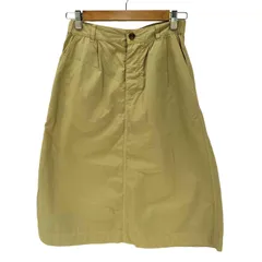 エムエイチエル MHL. MARGARET HOWELL マーガレットハウエル COMPACT TOUGH COTTON POPLIN 2タック フレア スカート レディース JPN：1 のサムネイル