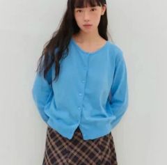 M7days 東原妙子 さん コラボ 着丈が選べるV ネックカーディガン