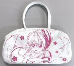 中古】バッジ・ピンズ 八乙女楽(White) サイン入りライブロゴ缶バッジ