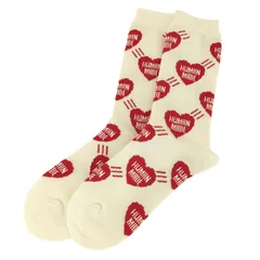 ヒューマンメイド HUMAN MADE 25AW HEART SOCKS レディース  M(23-25cm)のサムネイル
