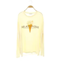 ジェラートピケオム GELATO PIQUE HOMME 25AW レーヨンダブルジェラートロゴロンT カットソー M アイボリー /CX ■OS のサムネイル