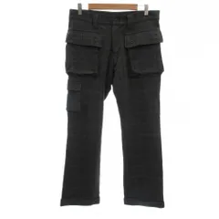 グラム glamb 美品 カーゴパンツ 2 グレー チェック柄 マルチポケット GB14AW /UO ■GY61のサムネイル