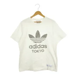アディダスオリジナルス adidas originals × HIROCOLEDGE HIROKO TAKAHASHI COLLECTION 半袖Tシャツ トレフォイル O 白 ホワイト /AH12 ■ECA002