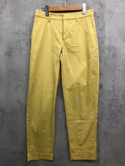 SHOO LA RUE シューラルー C6261302 美脚シルエット 通勤にもマッチ スティック パンツ sizeL/黄 ■■ レディース