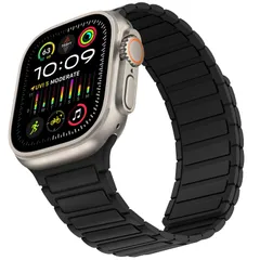 新品 コンパチブル Apple Watch バンド マグネット シリコン アップルウォッチ スポーツ バンド46 49 45 44 42 41 40 38mm 交換用 高級ベルト Ultra2/Ultra Series 11 9 10 8 SE2 7 6 SE