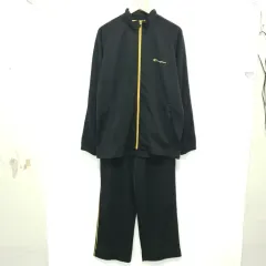 Champion ブラック GOLD トレーナー ジャージ パンツ セット LLのサムネイル