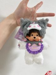 ケロケロケロッピ モンチッチ キーチェーン ぬいぐるみ サンリオコラボ