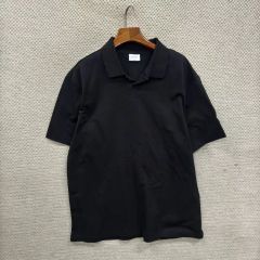ANATOMICA スキッパーポロシャツ ブラック サイズ3 - メルカリ